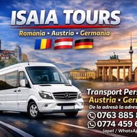 Interior confortabil transport persoane Austria
